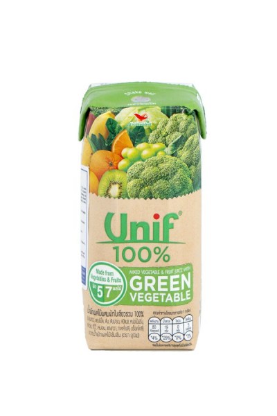Nước ép rau củ quả Green Vegetable Unif 200ml