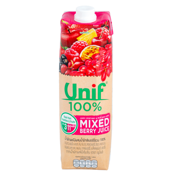Nước ép rau củ quả Mixed Berry Unif 1L